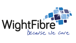 WightFibre broadband logo